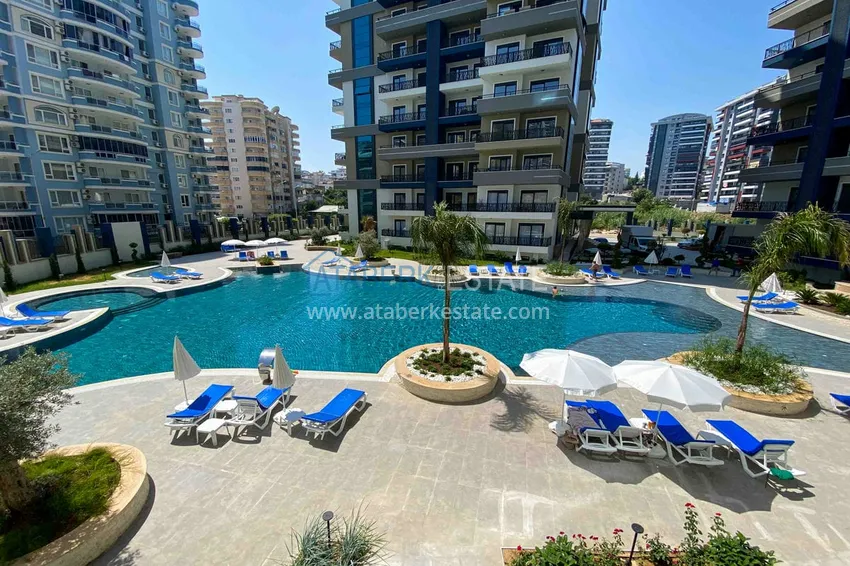 Mieszkanie z jedną sypialnią do wynajęcia w kompleksie typu hotelowego — Alanya, Mahmutlar A6 5 