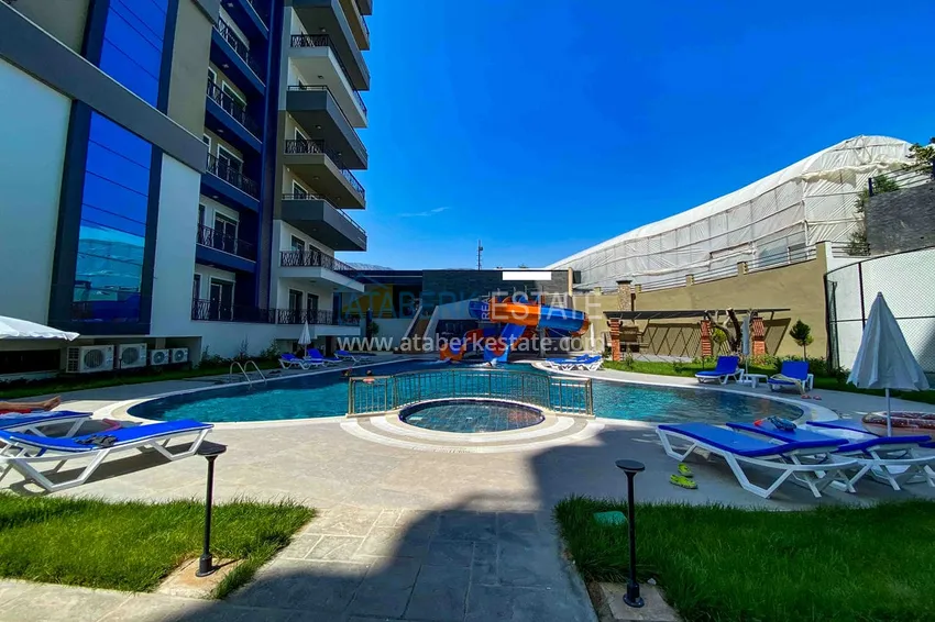Mieszkanie z jedną sypialnią do wynajęcia w kompleksie typu hotelowego — Alanya, Mahmutlar A6 7 