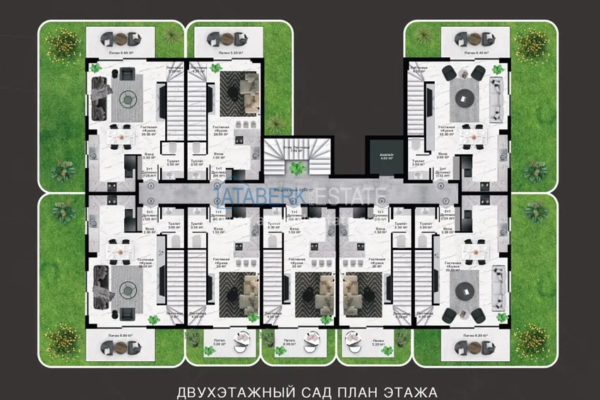 Kupuj taniej Luksusowy projekt rezydencji premium w dzielnicy Alanya Kargicak 1 