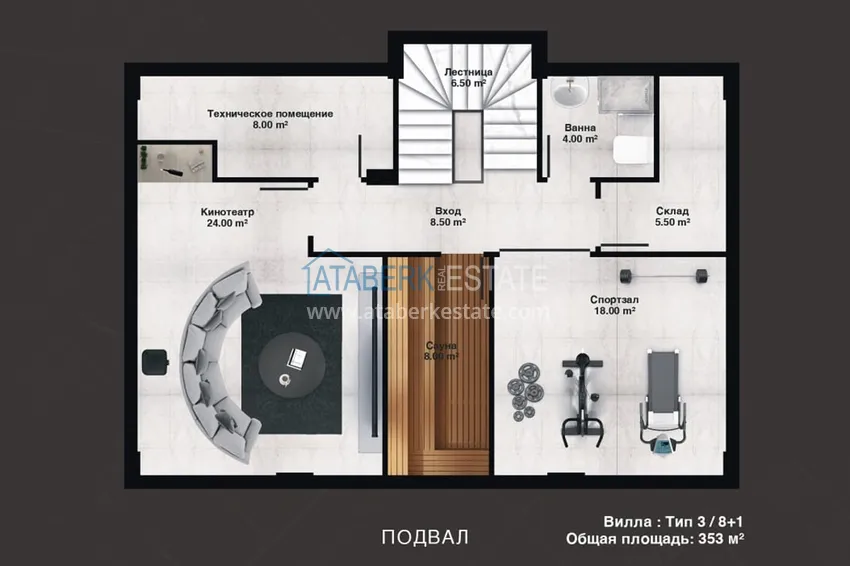 Kupuj taniej Luksusowy projekt rezydencji premium w dzielnicy Alanya Kargicak 10 