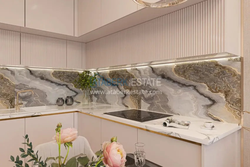 Kupuj  Apartamenty od właściciela w nowym budynku - centrum Alanyi, 150 metrów od plaży Keykubat. Nadaje się do wynajmu krótkoterminowego 11 