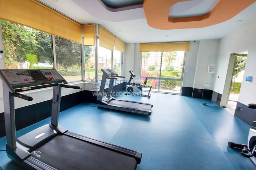 Dwupoziomowy penthouse umeblowany w komfortowej rezydencji - dzielnica Avsallar 21 