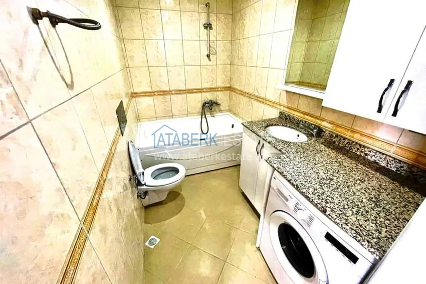 Kupuj  3+1 umeblowany penthouse z widokiem na morze w kompleksie z infrastrukturą, dzielnica Akdam — Alanya  20 