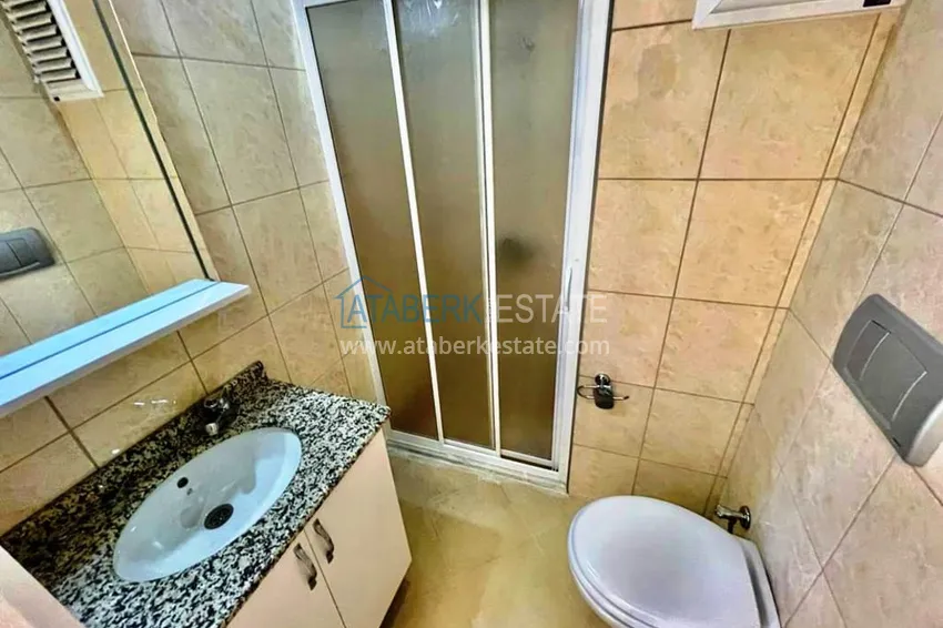 Kupuj  3+1 umeblowany penthouse z widokiem na morze w kompleksie z infrastrukturą, dzielnica Akdam — Alanya  21 