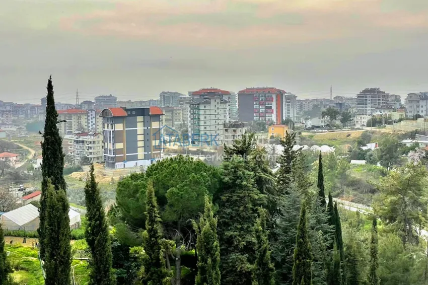 Kupuj  3+1 umeblowany penthouse z widokiem na morze w kompleksie z infrastrukturą, dzielnica Akdam — Alanya  25 