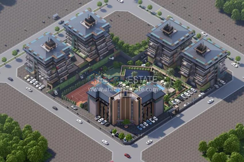 Projekt inwestycyjny w dzielnicy Kargicak — luksusowa nieruchomość klasy komfortowej 100 metrów od morza 3