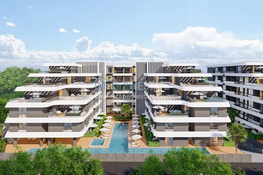 Rozpoczęcie sprzedaży! Projekt poza planem - rezydencja typu hotelowego w Antalya, Altintash 4 