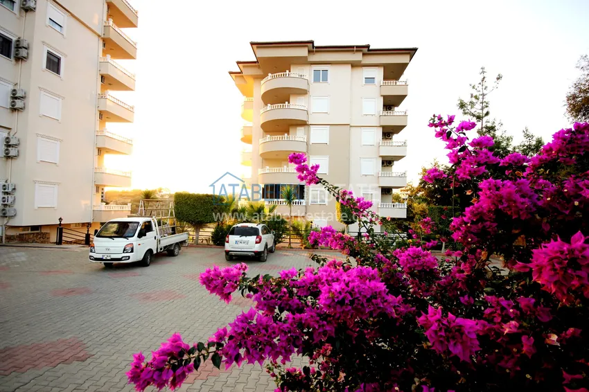 3+1 umeblowany penthouse z widokiem na morze w kompleksie z infrastrukturą, dzielnica Akdam — Alanya  6 