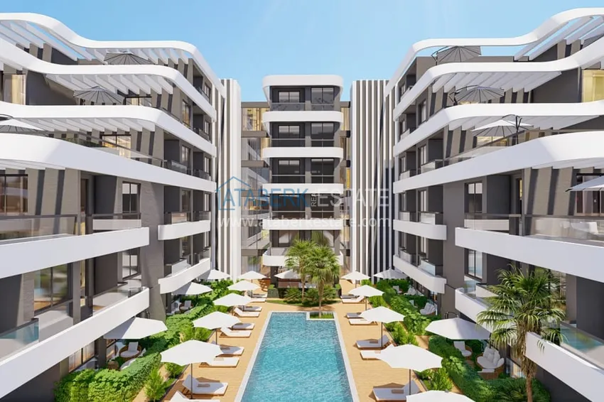 Rozpoczęcie sprzedaży! Projekt poza planem - rezydencja typu hotelowego w Antalya, Altintash 7 