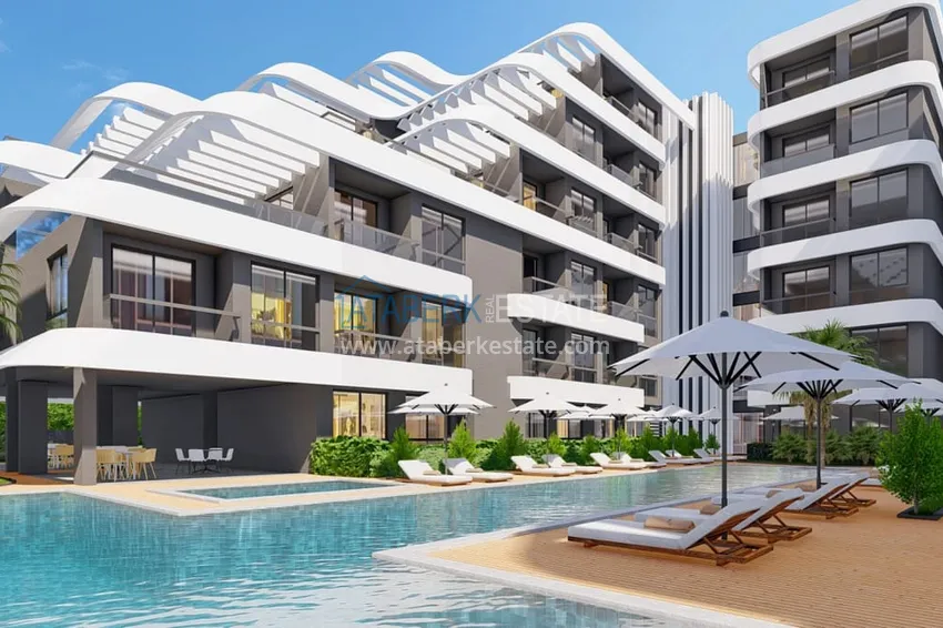 Rozpoczęcie sprzedaży! Projekt poza planem - rezydencja typu hotelowego w Antalya, Altintash 8 