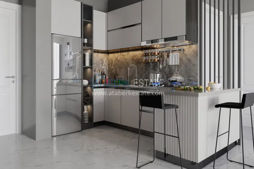 Kupuj Dobrze wykończone apartamenty w nowym budynku - Alanya, plaża Kleopatra 3 
