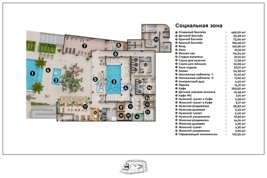Kupuj taniej Ekskluzywny projekt kompleksu mieszkalnego premium w rejonie Oba  41 