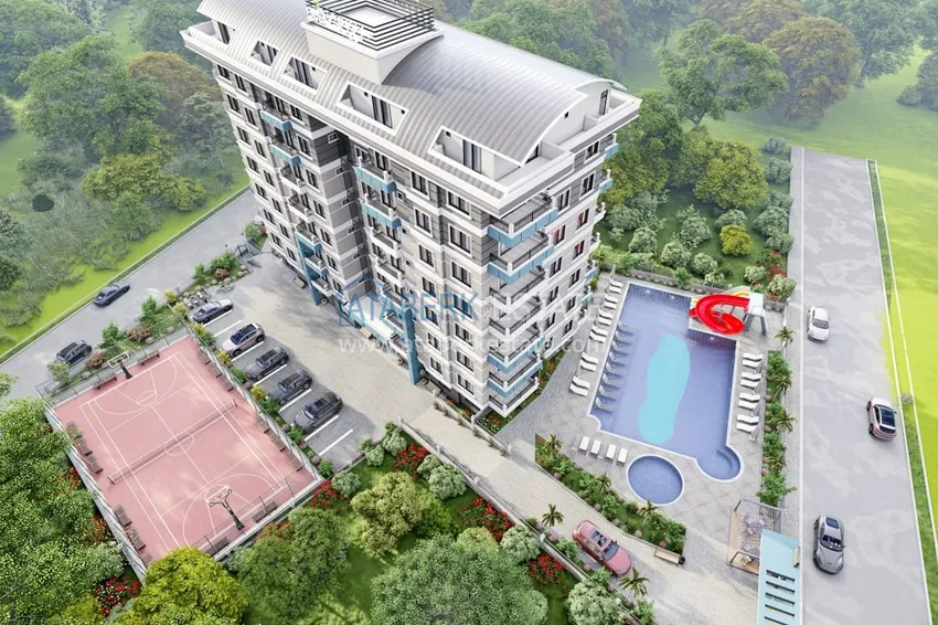 Nowy projekt osiedla mieszkaniowego z koncepcją PETS LOVER w dzielnicy Demirtas 2 