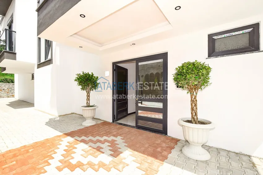 Apartament 1+1 w Alanyi, dzielnica Oba - z nowymi meblami i widokiem na góry  10 