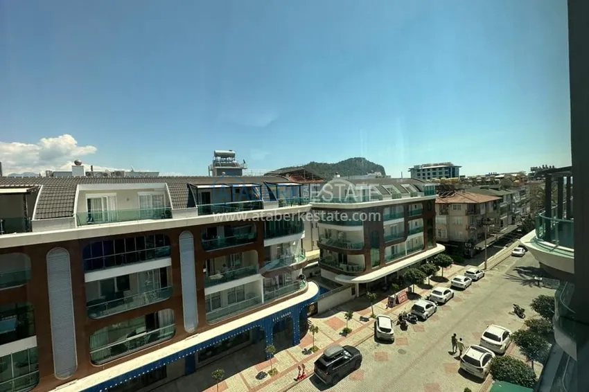 Kupuj  Penthouse 1+1 do wynajęcia w centrum Alanyi w ekskluzywnym kompleksie mieszkalnym  11 