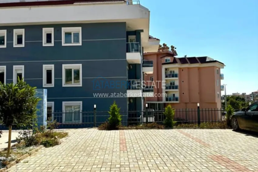 Dwupoziomowy penthouse 2+1 częściowo umeblowany z widokiem na morze, dzielnica Oba - Alanya. Nadaje się do zezwolenia na pobyt! 11 