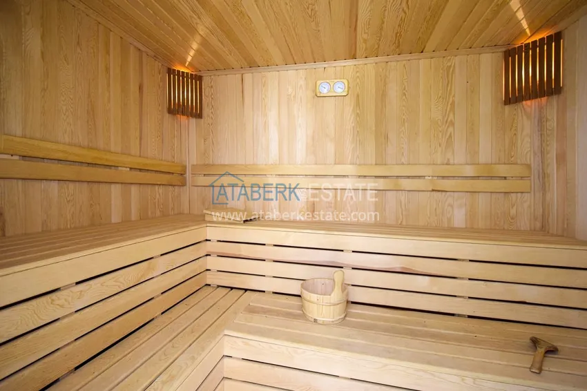 Apartament 1+1 w Alanyi, dzielnica Oba - z nowymi meblami i widokiem na góry  13 