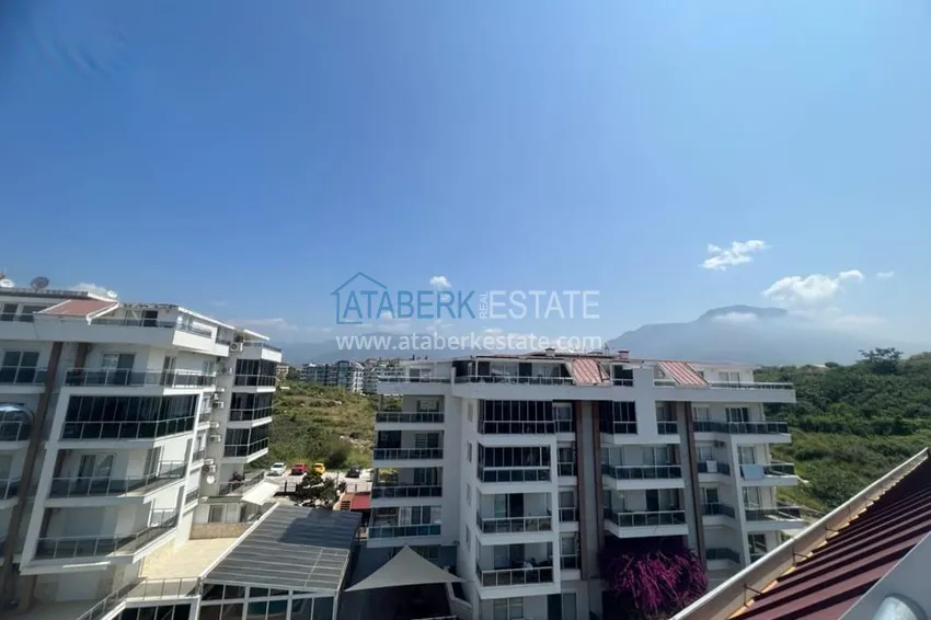 Kupuj  2+1 duplex do wynajęcia w Kestel w ultra-luksusowym kompleksie z prywatną plażą D34 12 