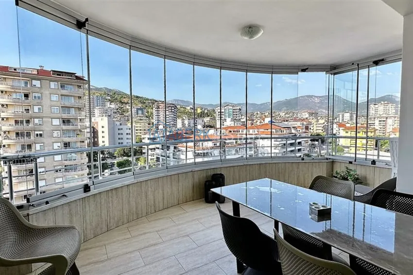 Kupuj  Apartament 2+1 z meblami i przeszklonym balkonem w dzielnicy Alanya - Cikcilli  11 