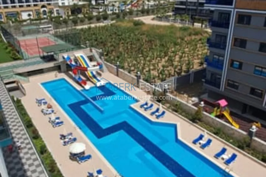Kupuj  Dwupoziomowy penthouse 2+1 z widokiem na góry w komfortowym kompleksie, dzielnica Kargicak — Alanya 13 