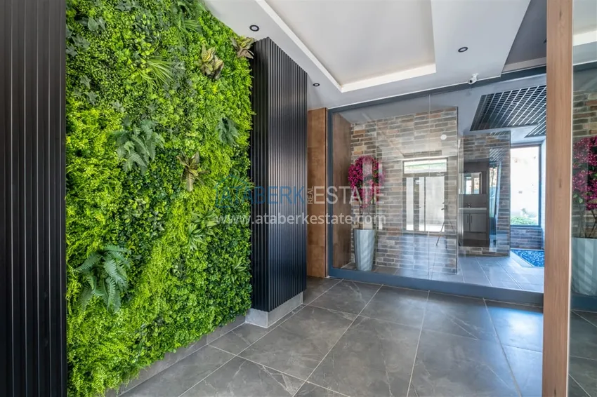 Apartament 1+1 umeblowany w kompleksie z infrastrukturą, dzielnica Oba, Alanya 8