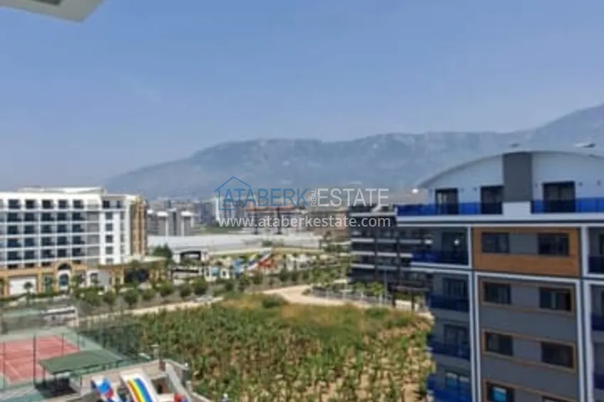 Kupuj  Dwupoziomowy penthouse 2+1 z widokiem na góry w komfortowym kompleksie, dzielnica Kargicak — Alanya 14 
