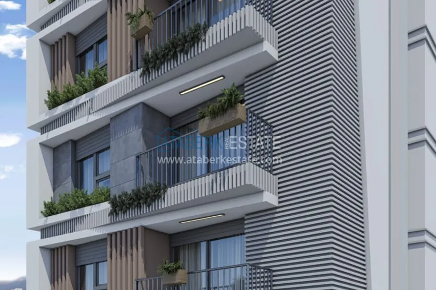 Kompleks w budowie w centrum Antalyi to dzielnica Muratpasa, Yildiz. Projekt renowacji 6 