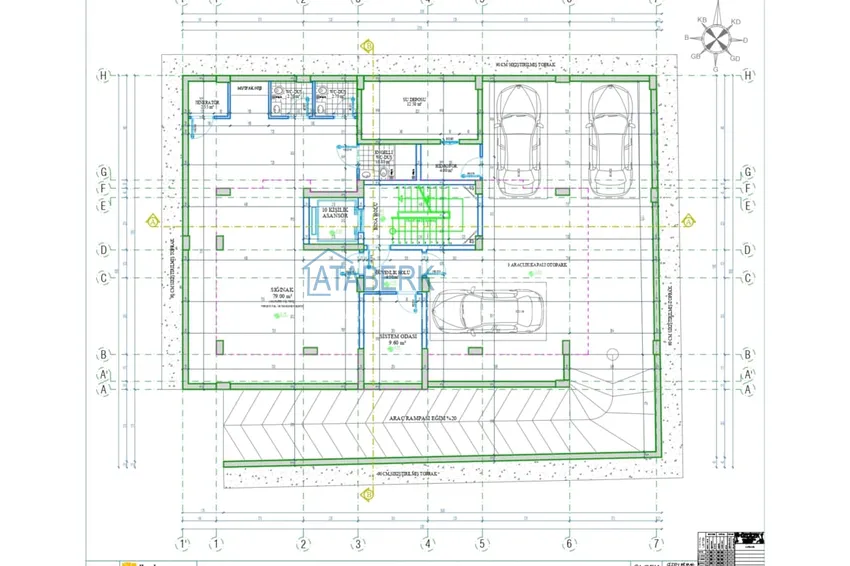 Kupuj taniej Kompleks w budowie w centrum Antalyi to dzielnica Muratpasa, Yildiz. Projekt renowacji 2 