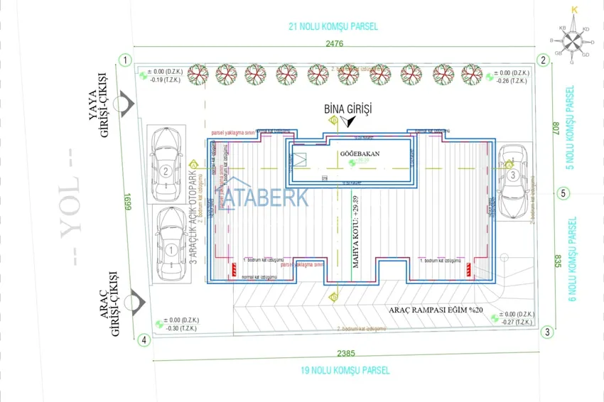 Kupuj taniej Kompleks w budowie w centrum Antalyi to dzielnica Muratpasa, Yildiz. Projekt renowacji 5 
