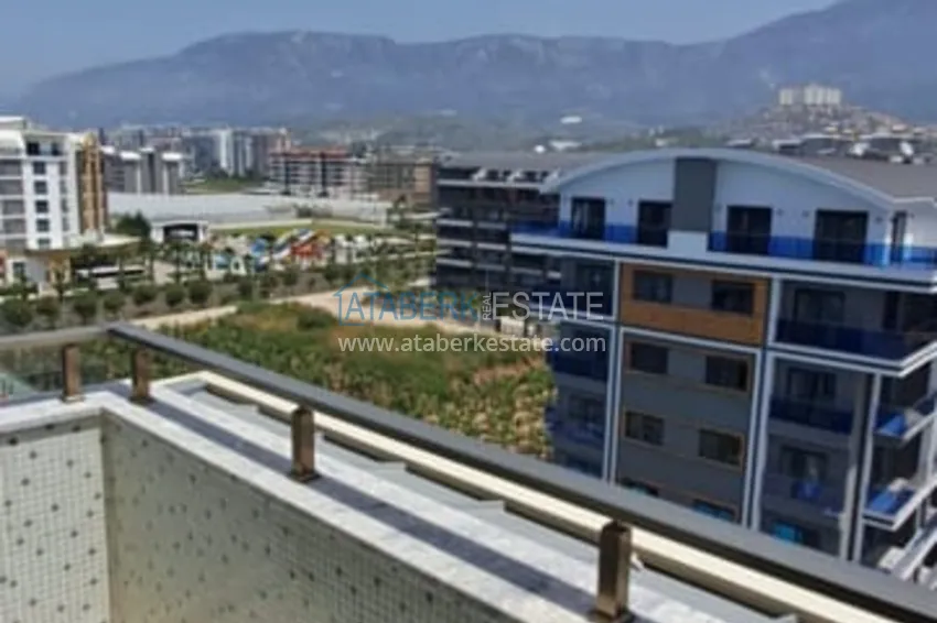 Kupuj  Dwupoziomowy penthouse 2+1 z widokiem na góry w komfortowym kompleksie, dzielnica Kargicak — Alanya 15 