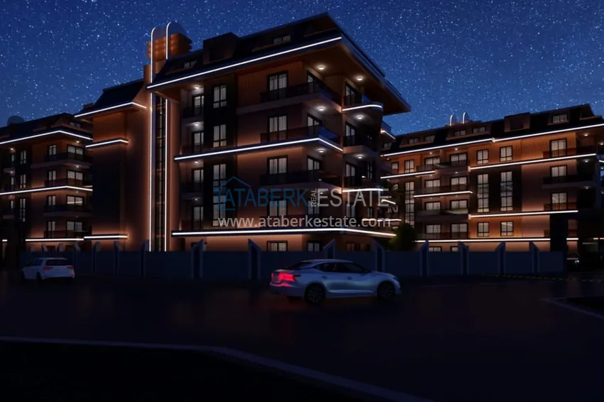 🔥 Nasz projekt! Niedrogie nieruchomości inwestycyjne bez pośredników w budowie w Oba, Alanya 17 