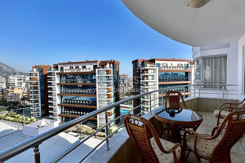 Kupuj  Apartament 2+1 z meblami i przeszklonym balkonem w dzielnicy Alanya - Cikcilli  14 