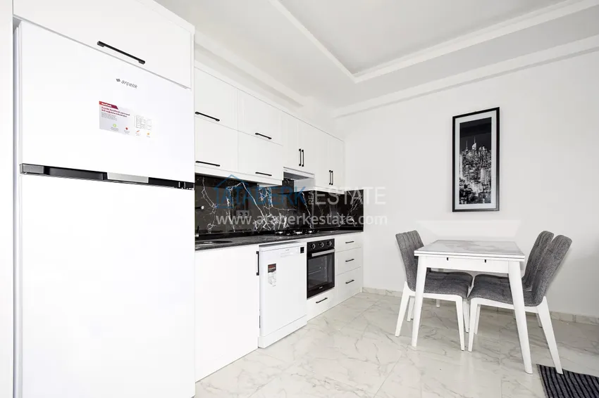 Kupuj  Apartament 1+1 w Alanyi, dzielnica Oba - z nowymi meblami i widokiem na góry  4 