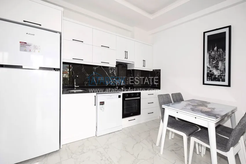 Kupuj  Apartament 1+1 w Alanyi, dzielnica Oba - z nowymi meblami i widokiem na góry  5 