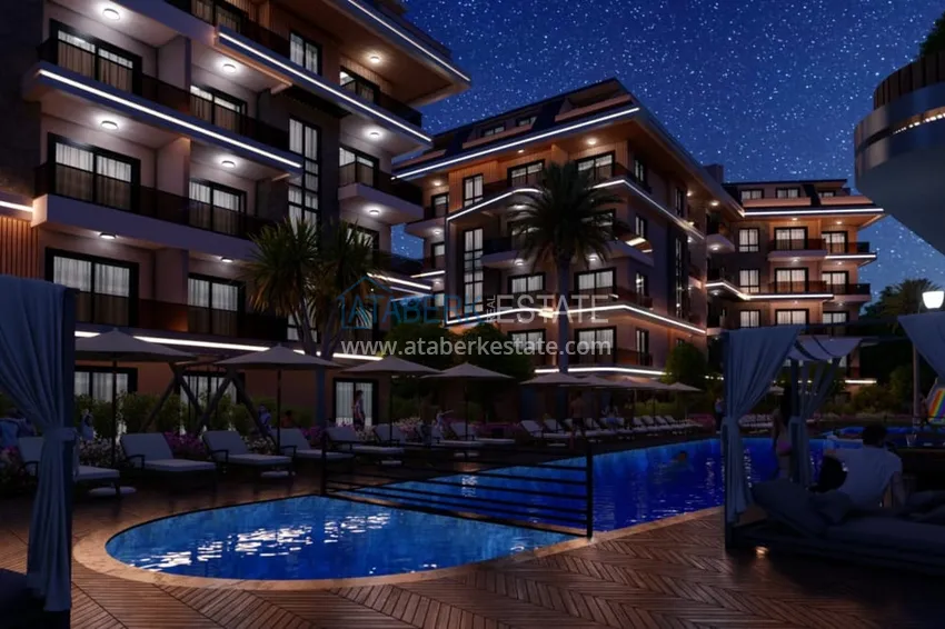 🔥 Nasz projekt! Niedrogie nieruchomości inwestycyjne bez pośredników w budowie w Oba, Alanya 20 