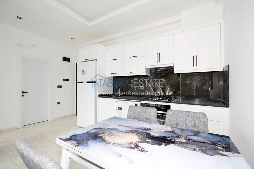Kupuj  Apartament 1+1 w Alanyi, dzielnica Oba - z nowymi meblami i widokiem na góry  6 