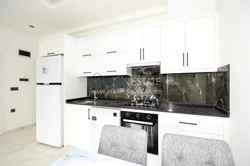 Kupuj  Apartament 1+1 w Alanyi, dzielnica Oba - z nowymi meblami i widokiem na góry  7 