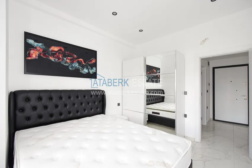 Kupuj  Apartament 1+1 w Alanyi, dzielnica Oba - z nowymi meblami i widokiem na góry  9 