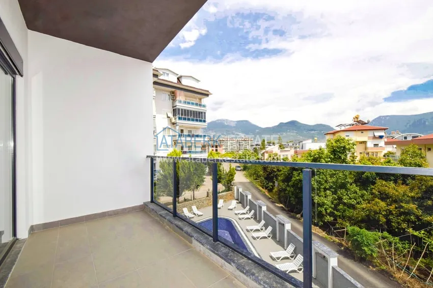 Kupuj  Apartament 1+1 w Alanyi, dzielnica Oba - z nowymi meblami i widokiem na góry  13 