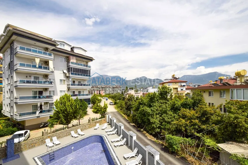 Kupuj  Apartament 1+1 w Alanyi, dzielnica Oba - z nowymi meblami i widokiem na góry  14 