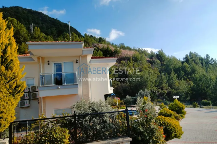 Willa 3 + 1 częściowo umeblowana z panoramicznym widokiem, okolica Bektas - Alanya 2 