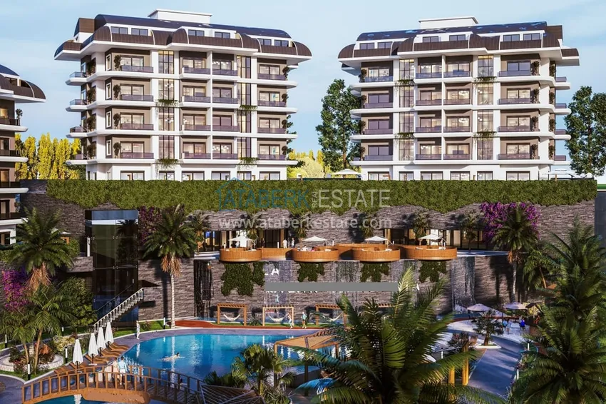 Apartamenty od dewelopera w Kargicaku w nowym projekcie inwestycyjnym 3 