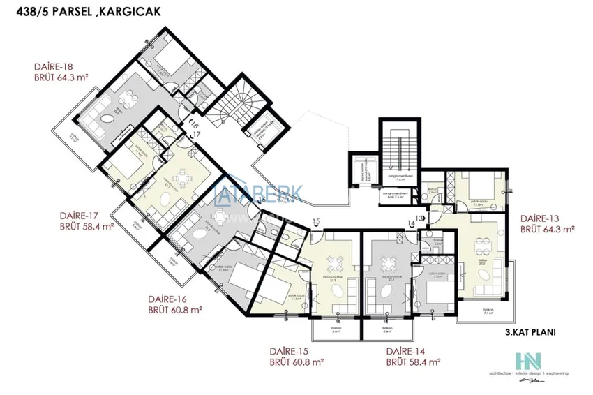 Kupuj taniej Apartamenty nad morzem od dewelopera — drugi nadmorski, Kargicak, Alanya 4 