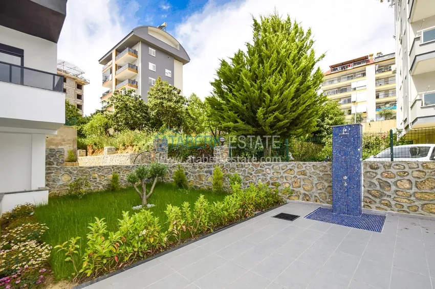 Apartament 1+1 w Alanyi, dzielnica Oba - z nowymi meblami i widokiem na góry  3 