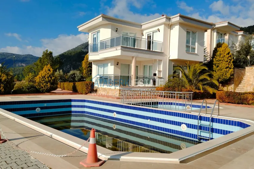 Willa 3 + 1 częściowo umeblowana z panoramicznym widokiem, okolica Bektas - Alanya 1 