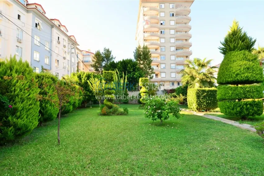 Apartament 2+1 z meblami i przeszklonym balkonem w dzielnicy Alanya - Cikcilli  3 