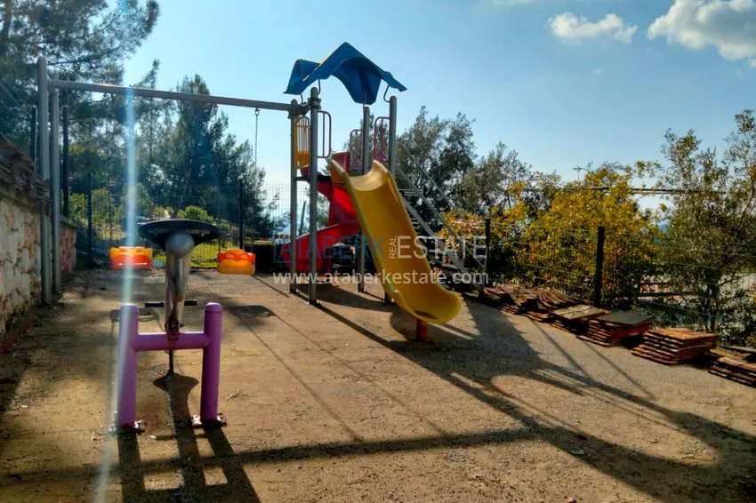 Willa 3 + 1 częściowo umeblowana z panoramicznym widokiem, okolica Bektas - Alanya 4 