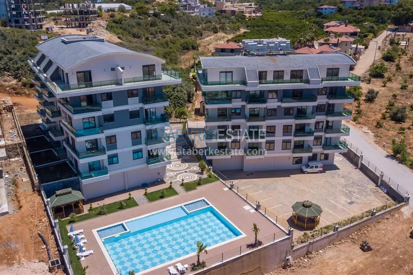 Apartament 1+1 umeblowany w kompleksie z infrastrukturą, dzielnica Oba, Alanya 4