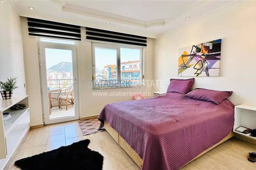 Kupuj  Apartament 2+1 z meblami i przeszklonym balkonem w dzielnicy Alanya - Cikcilli  4 