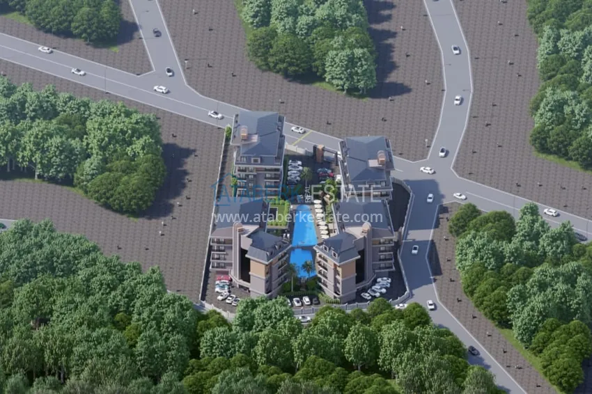 🔥 Nasz projekt! Niedrogie nieruchomości inwestycyjne bez pośredników w budowie w Oba, Alanya 6 